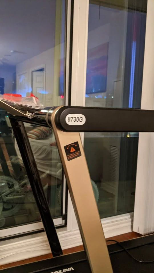 8730G Asuna premium slim folding treadmill with speakers image indicator(4)