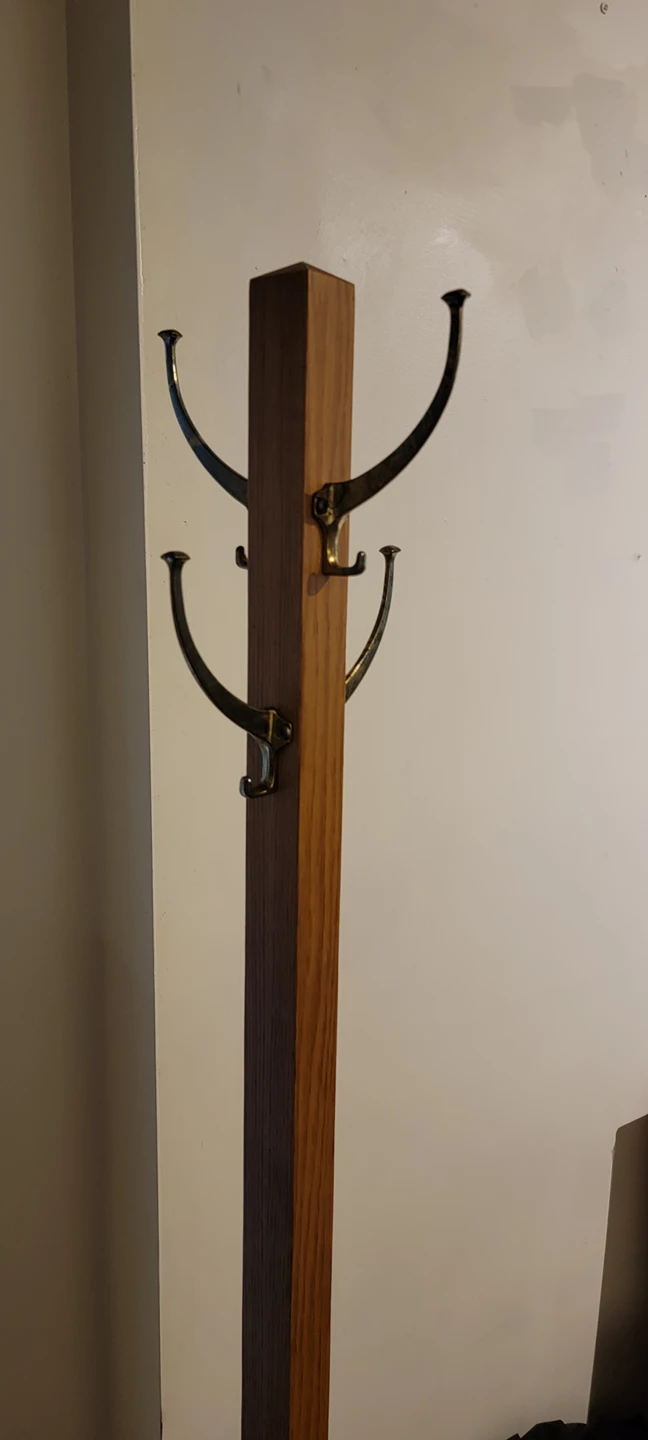 vintage coat tree