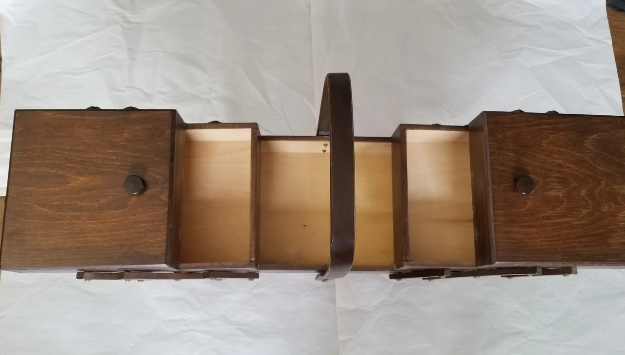 Vintage sewing storage. image indicator(4)