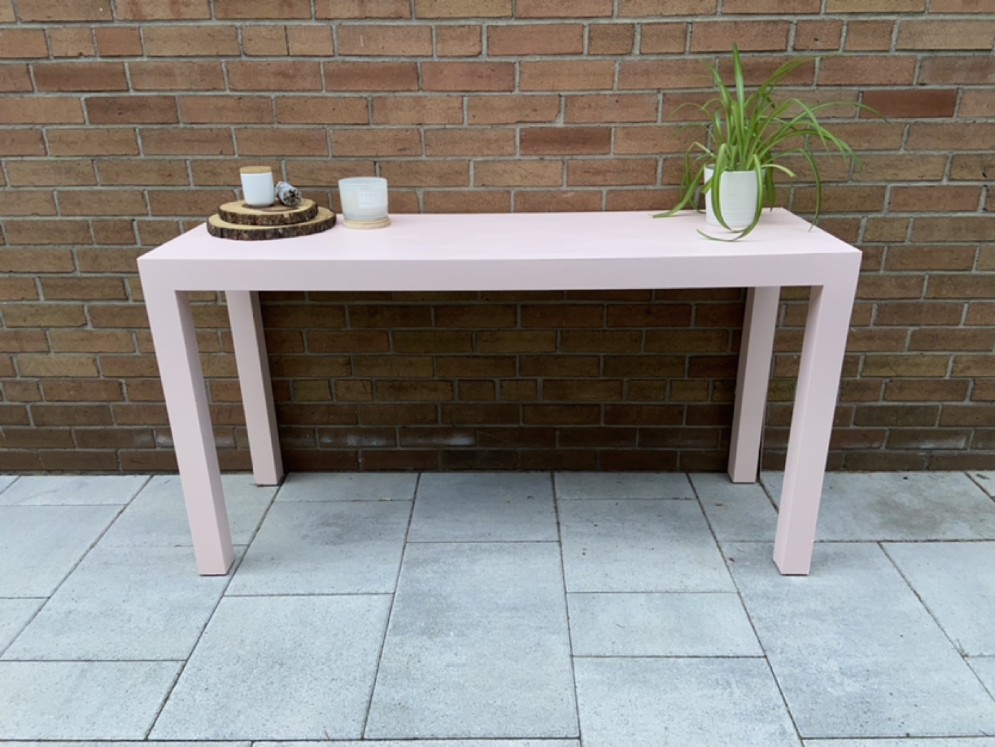 Pastel Pink Console Table - photo 3