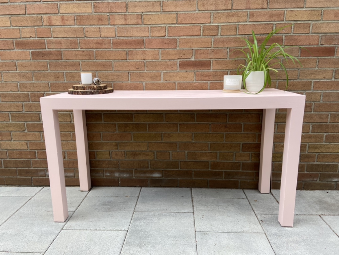Pastel Pink Console Table - photo 2