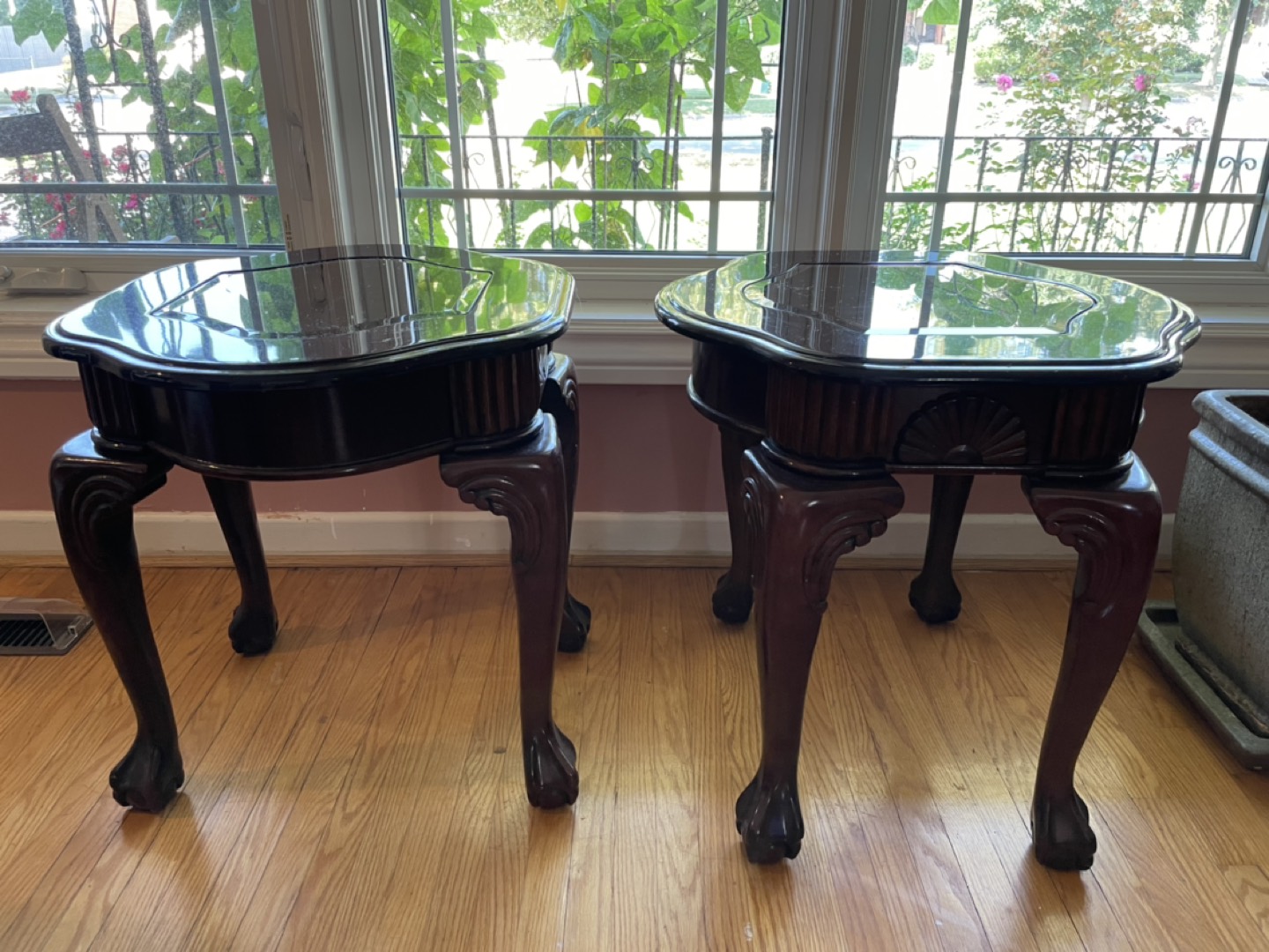 Coffee table with 2 side tables - photo 2