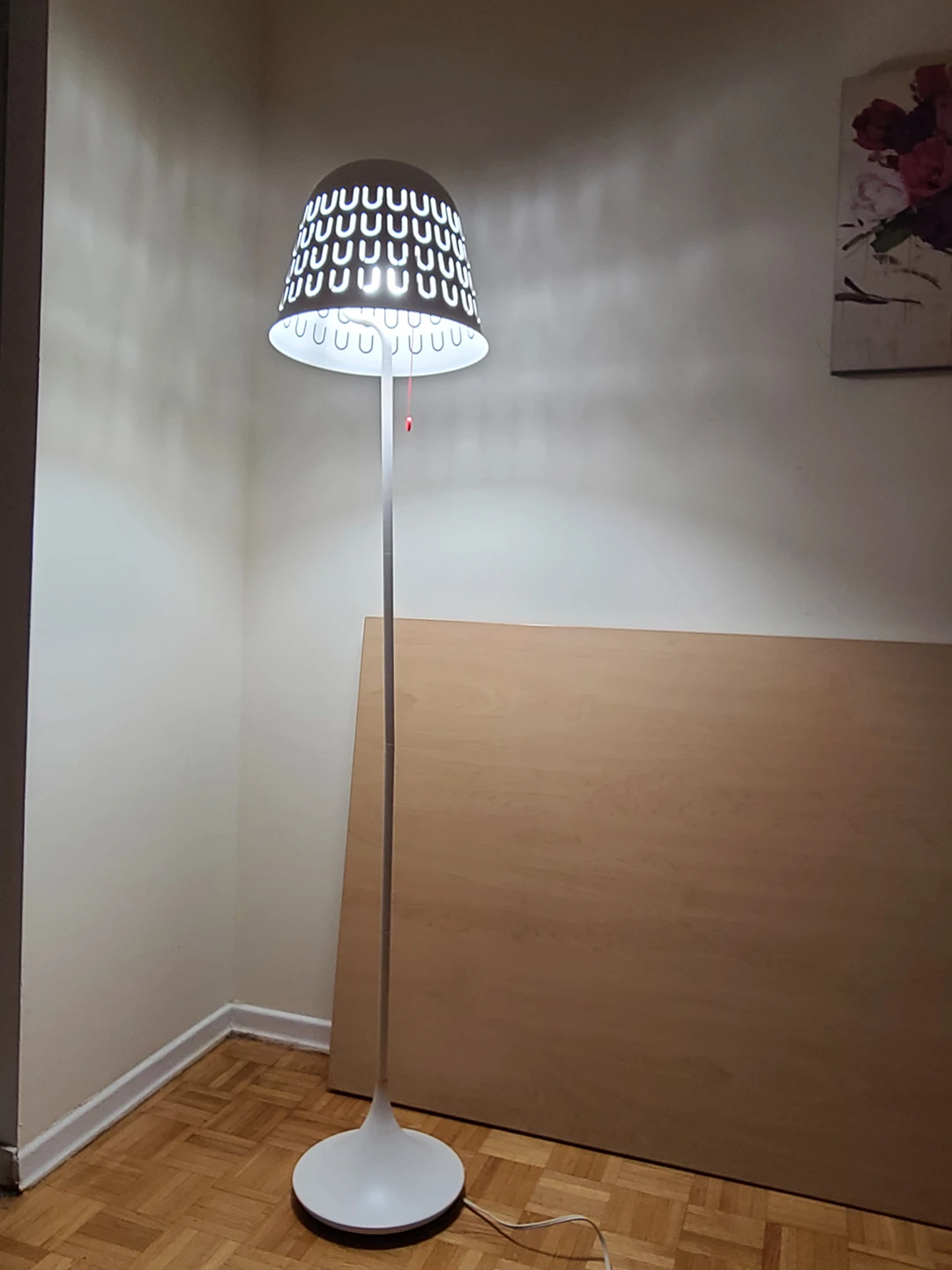 White Floor Lamp