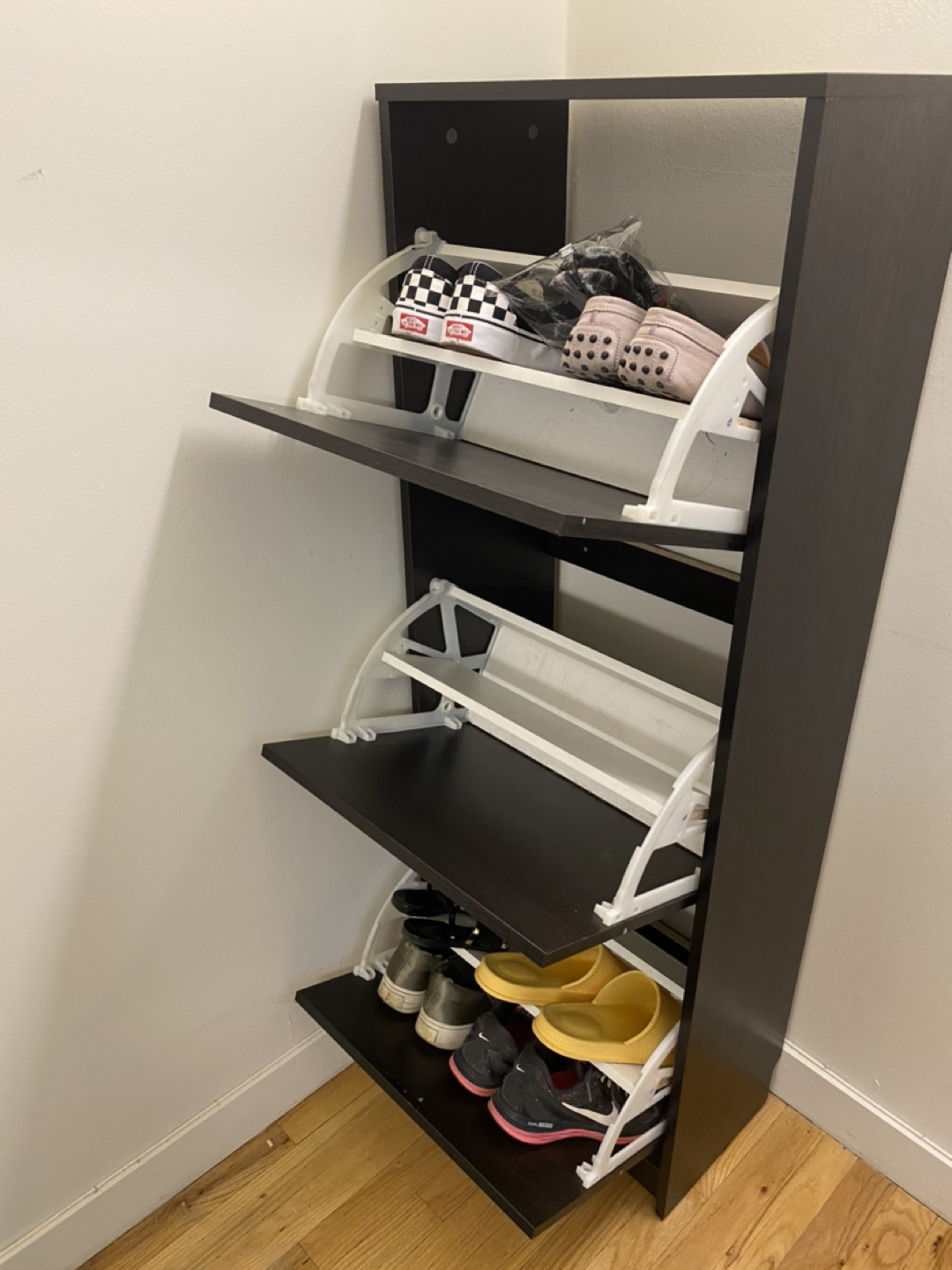 BISSA Shoe cabinet with 3 compartments - $15 (Midtown East)
 - photo 3
