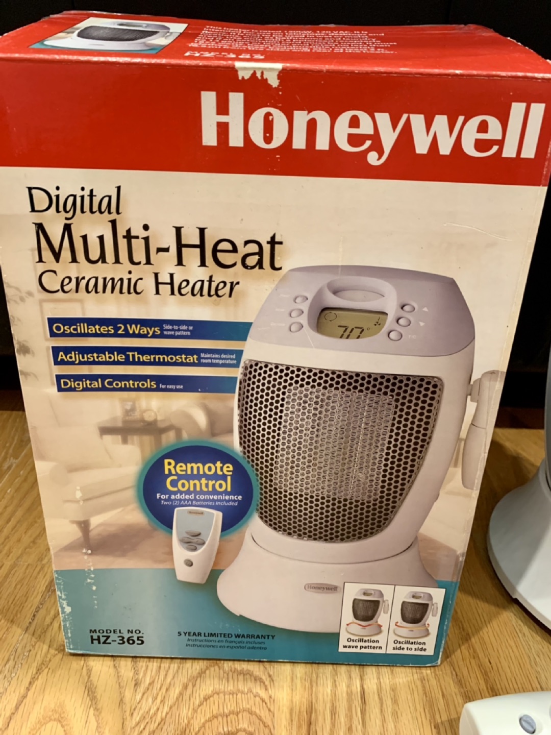 Honeywell Electric Heater - photo 2