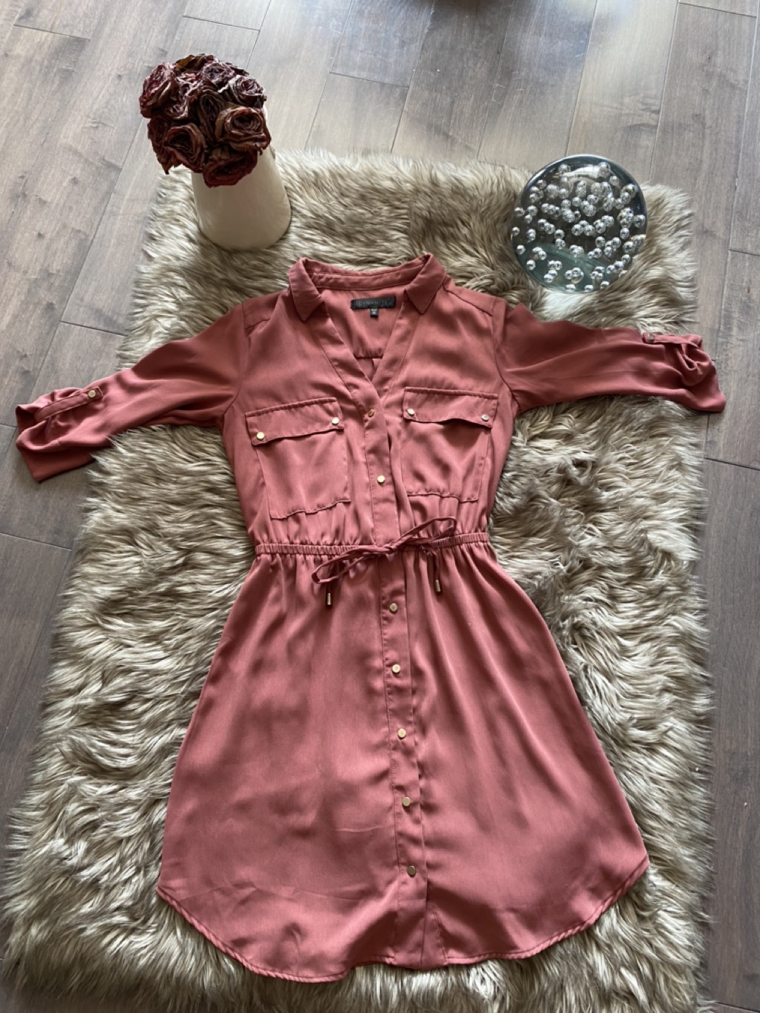 Dynamite shirtdress  thumbnail