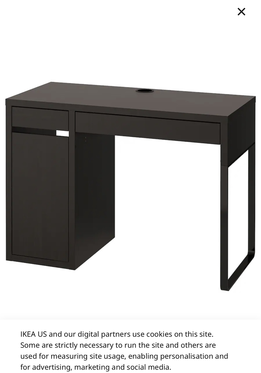 Ikea desk  - photo 4