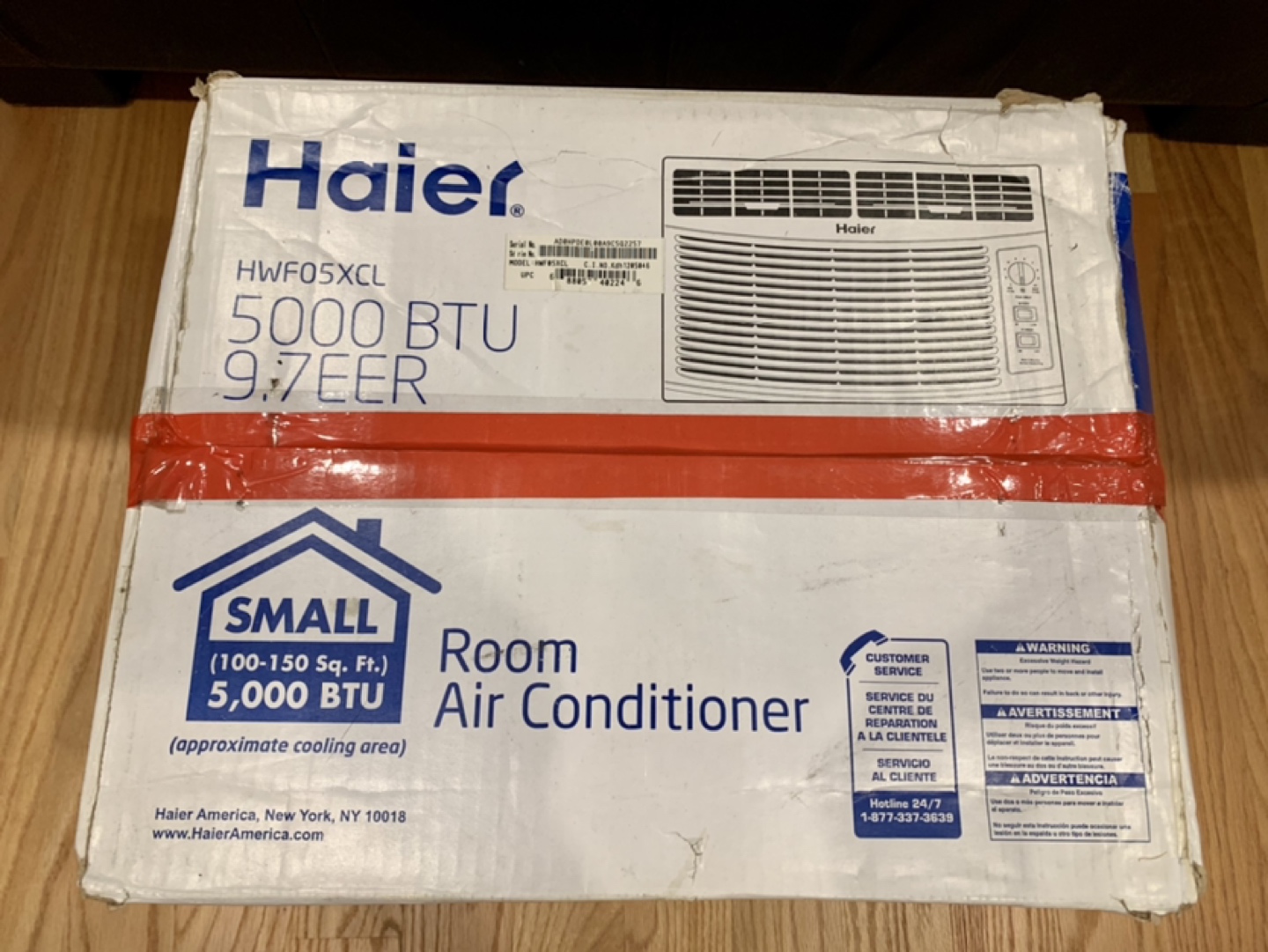 Window AC, 5000-BTU, Haier - photo 4
