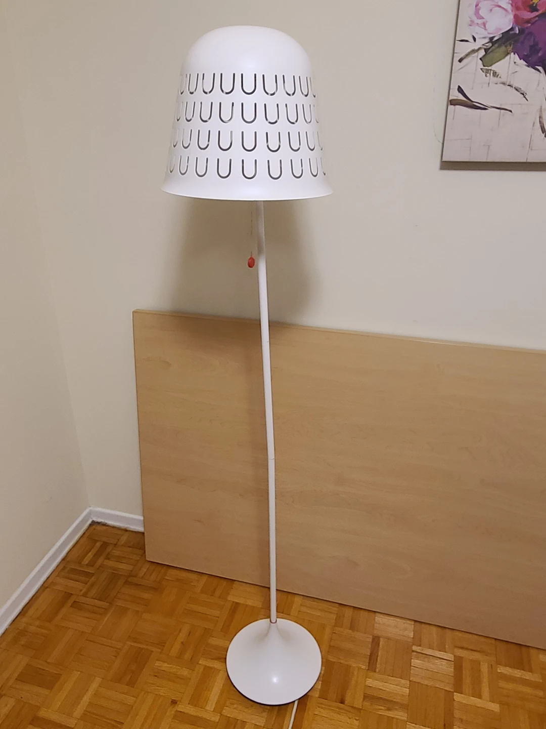 White Floor Lamp - photo 5