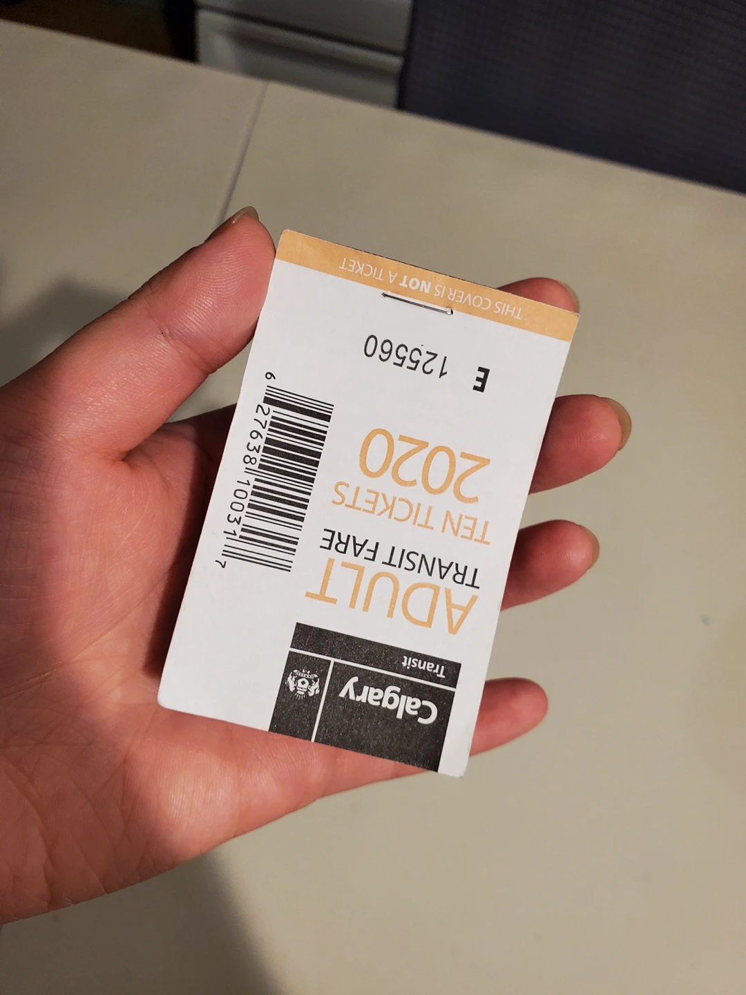 Bus ticket (8 bus ticket)