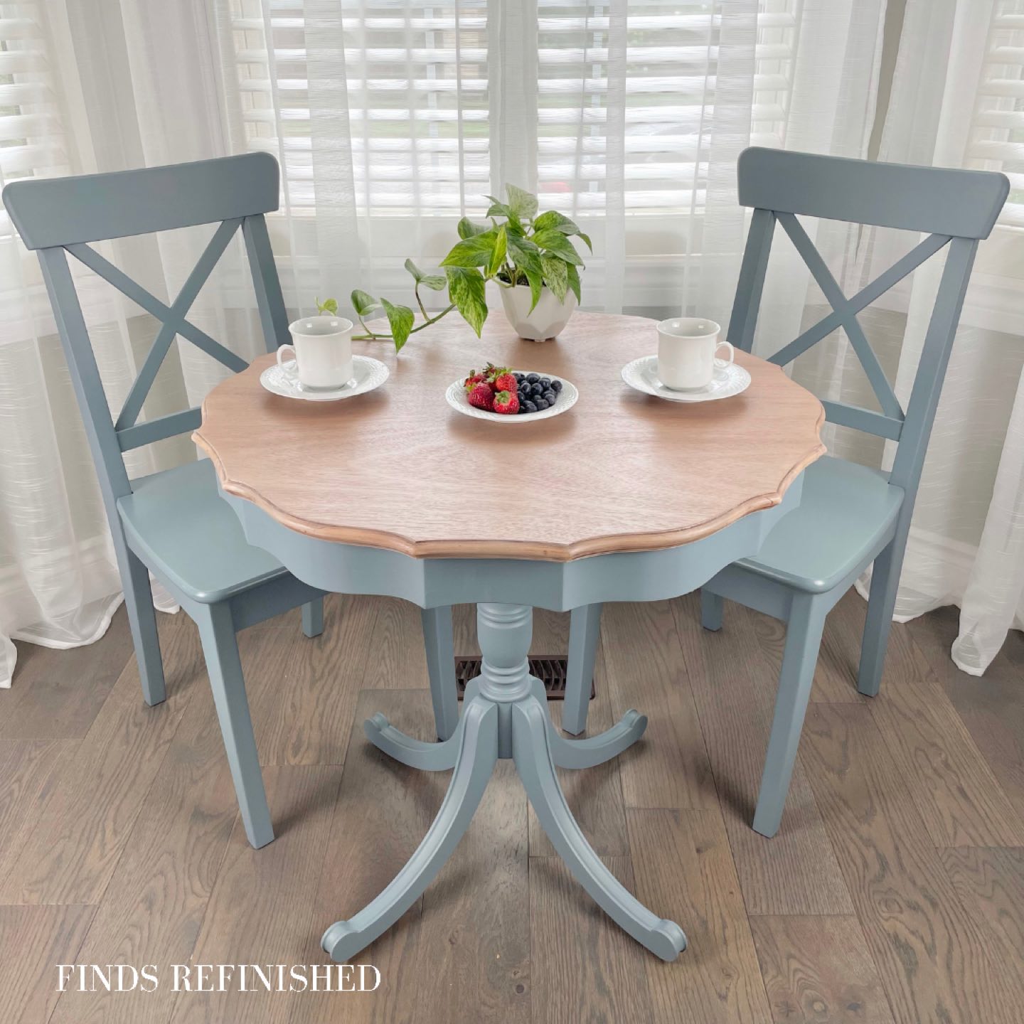 Refinished Table and Chairs 