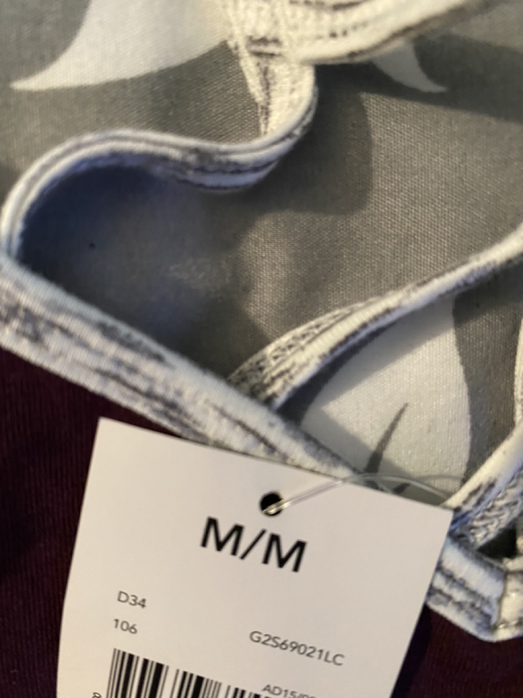 Burgundy Bralette image indicator(2)