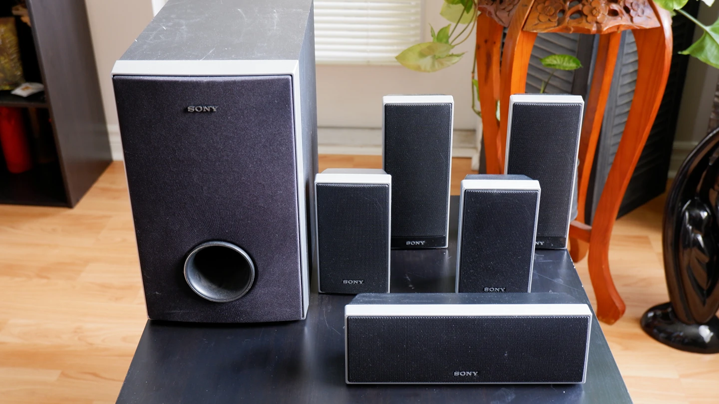 Sony Surround Sound Home Theatre Speakers with Sub Woofer - photo 2