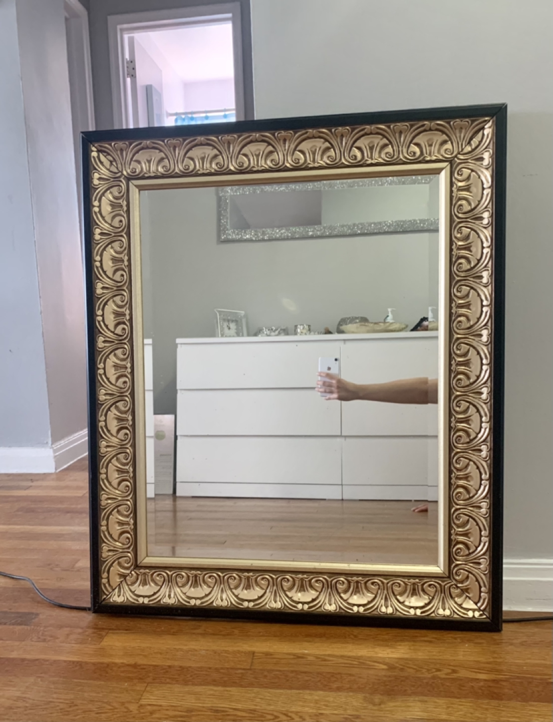 Antique wall mirror 