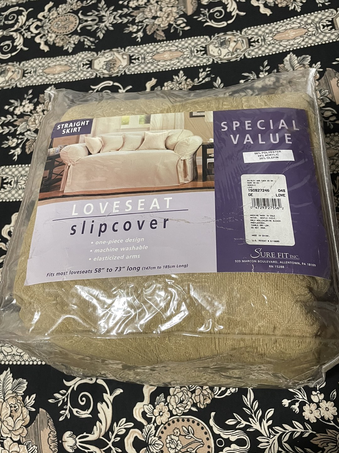 Surefit Slipcover Loveseat Cover 