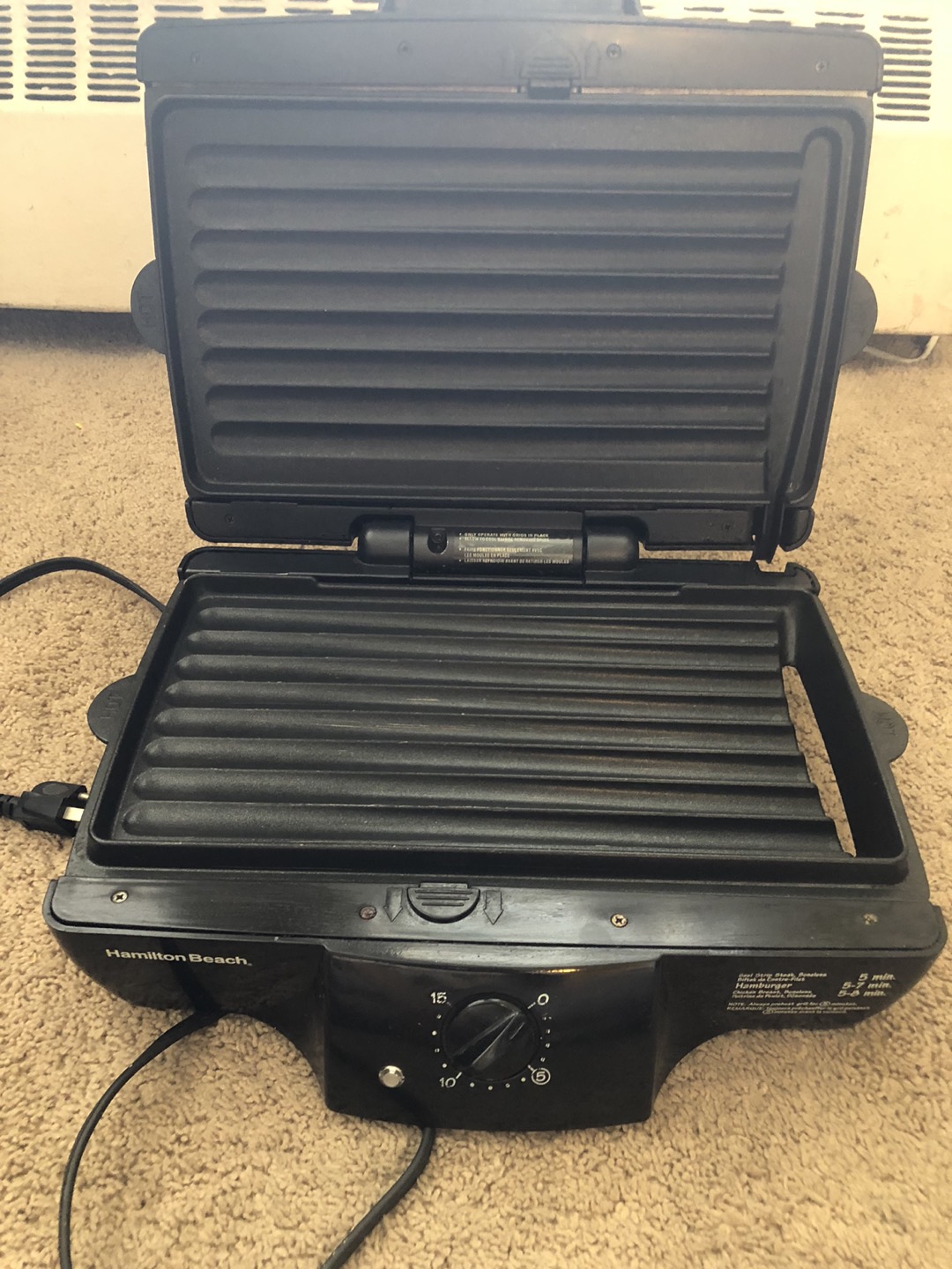 Hamilton Beach Grill … quick Sale  - photo 2