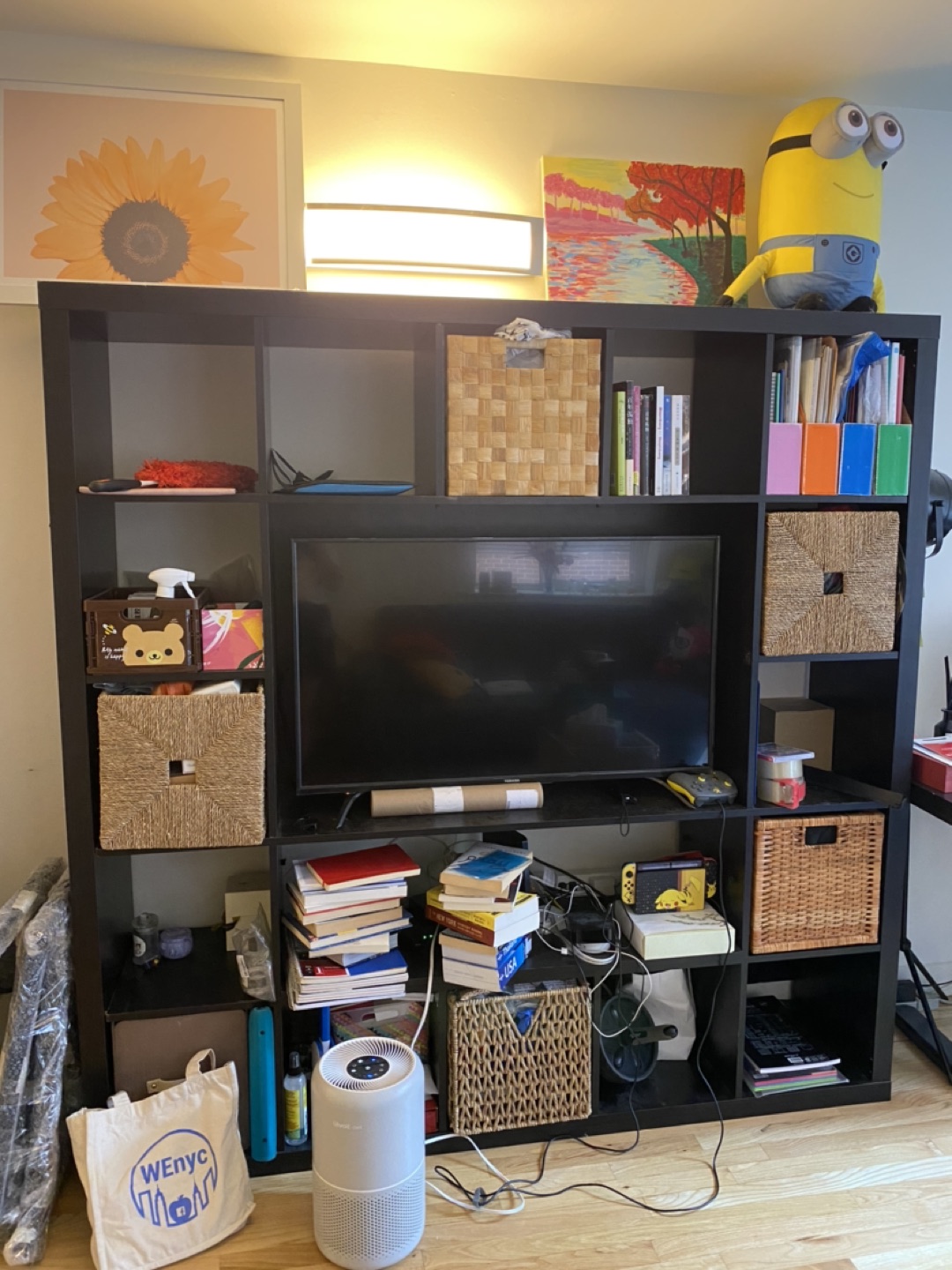 Free - TV stand / book shelf / storage unit 