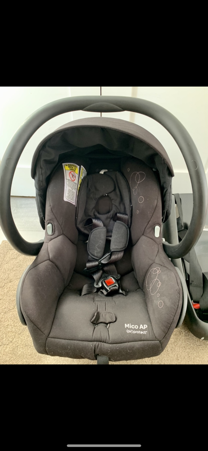Maxi cosi infant car seat + base - photo 3