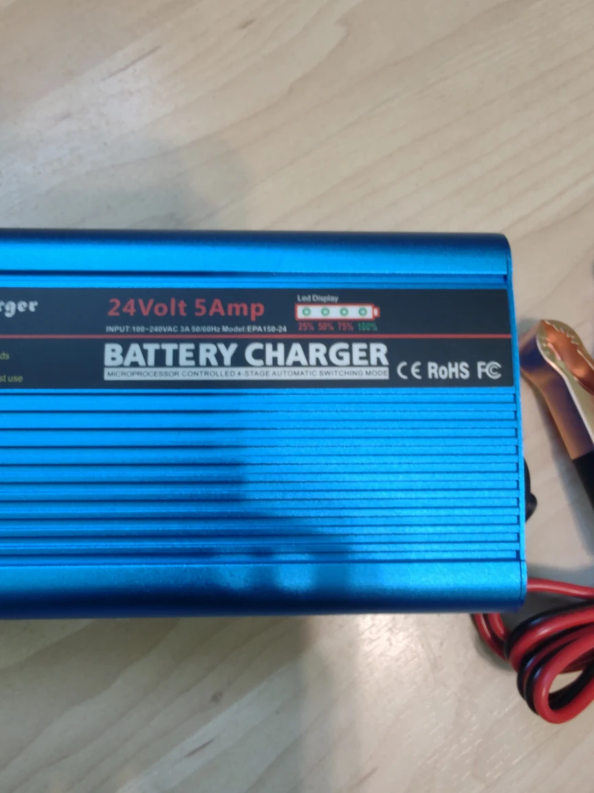 24 Volt 5 Amp Battery Charger for Car, E-Bikes, Scooters, etc. - photo 4