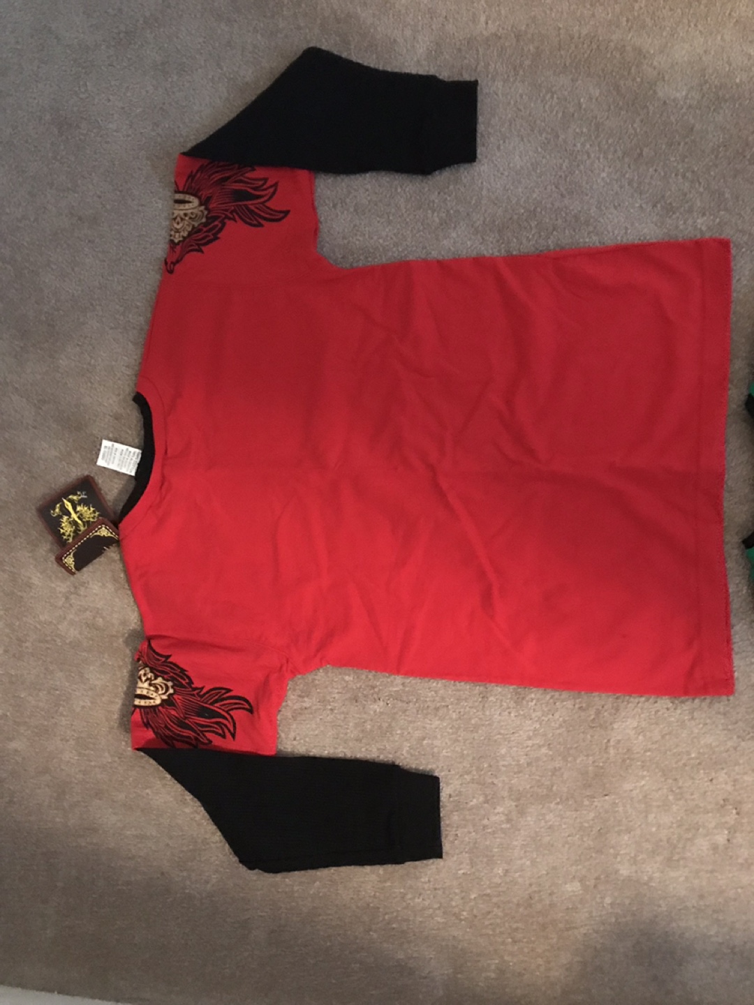 Quad Seven Boys Graphic Design Crew Neck Top - photo 4