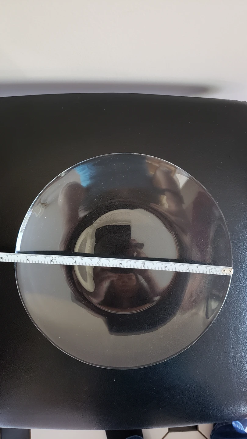 Glass plate and vase #willowdale image indicator(4)