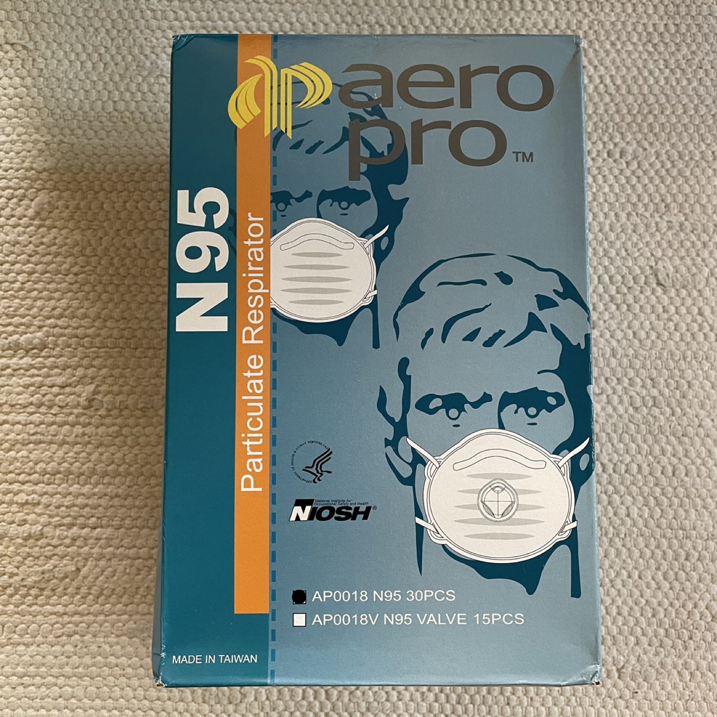 AccuMed 30-Pack N95 Mask Respirator (NIOSH) FDA & CDC Cleared image indicator(3)