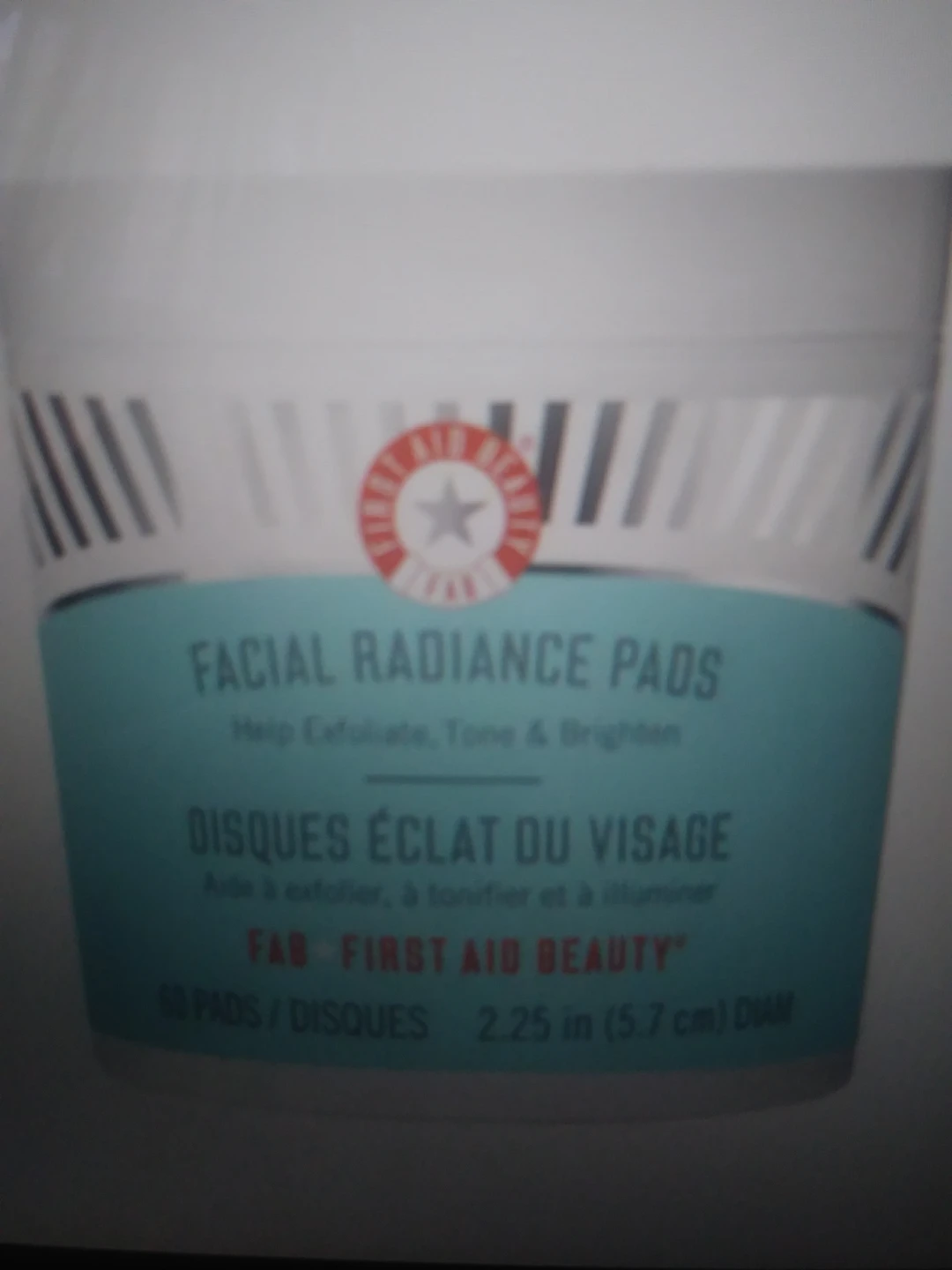 First Aid Beauty facial radiance pads thumbnail