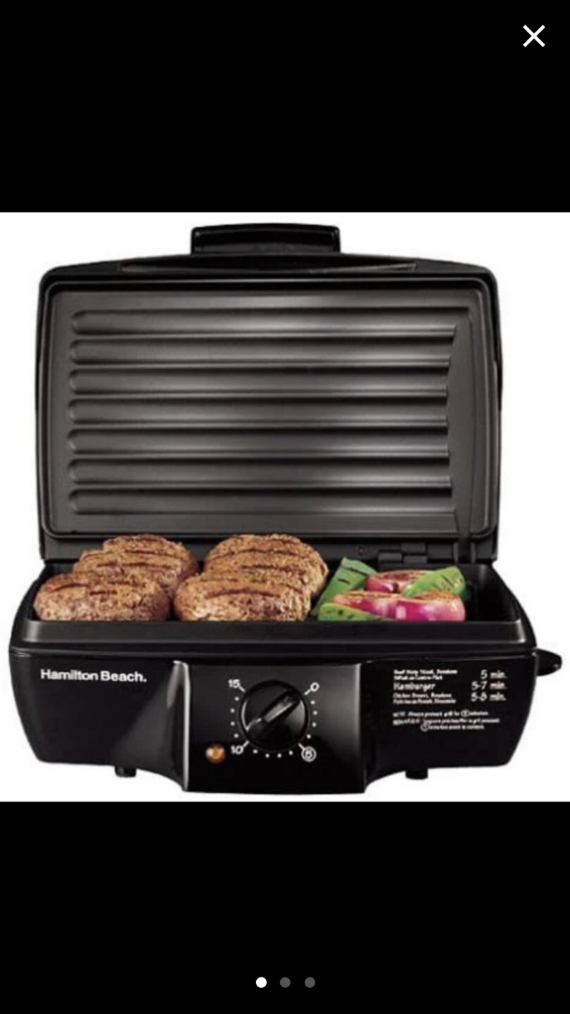 Hamilton Beach Grill … quick Sale  thumbnail