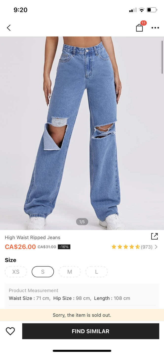 Highwaist jeans thumbnail