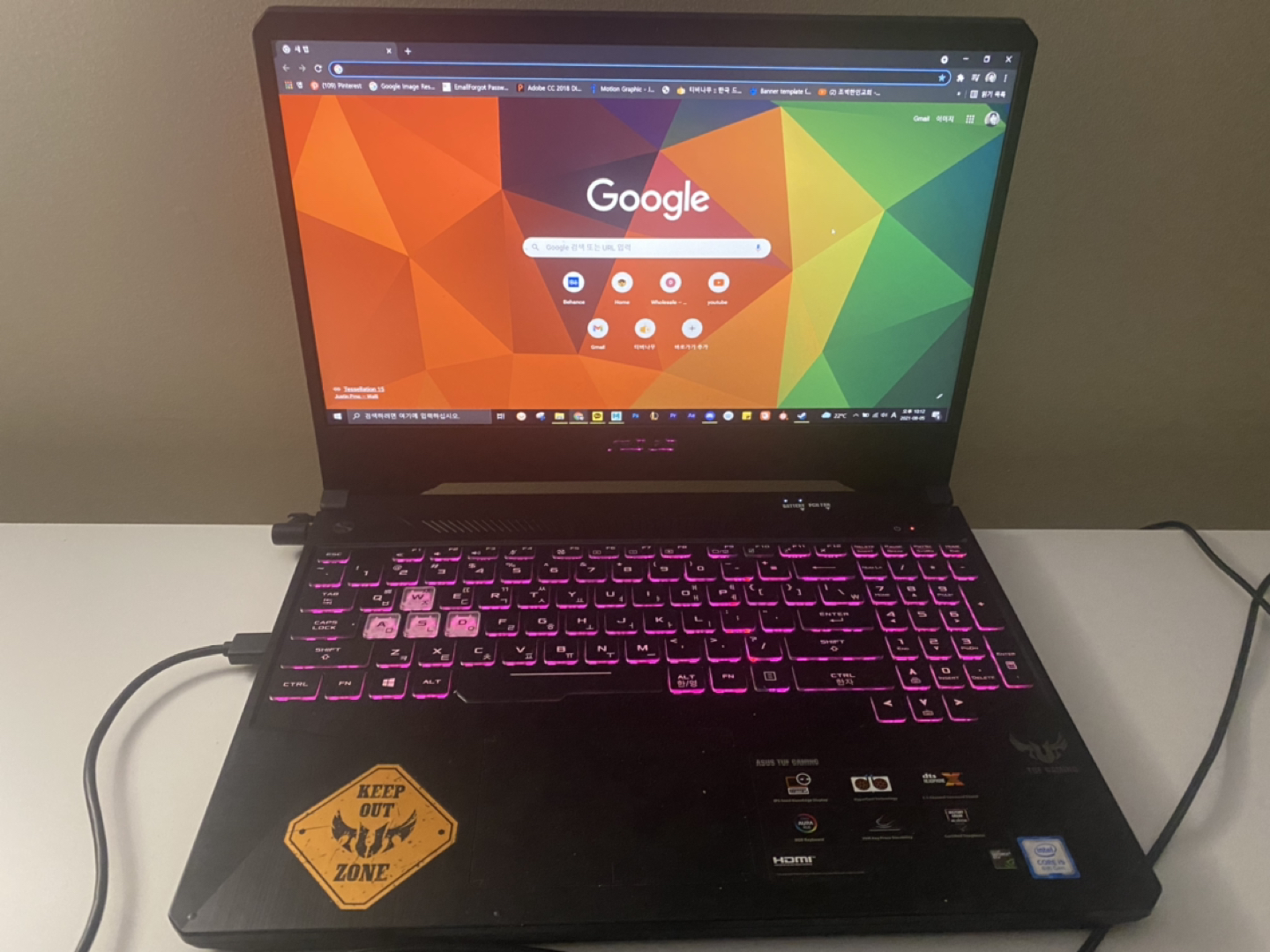 Gaming laptop asus fx505gm thumbnail