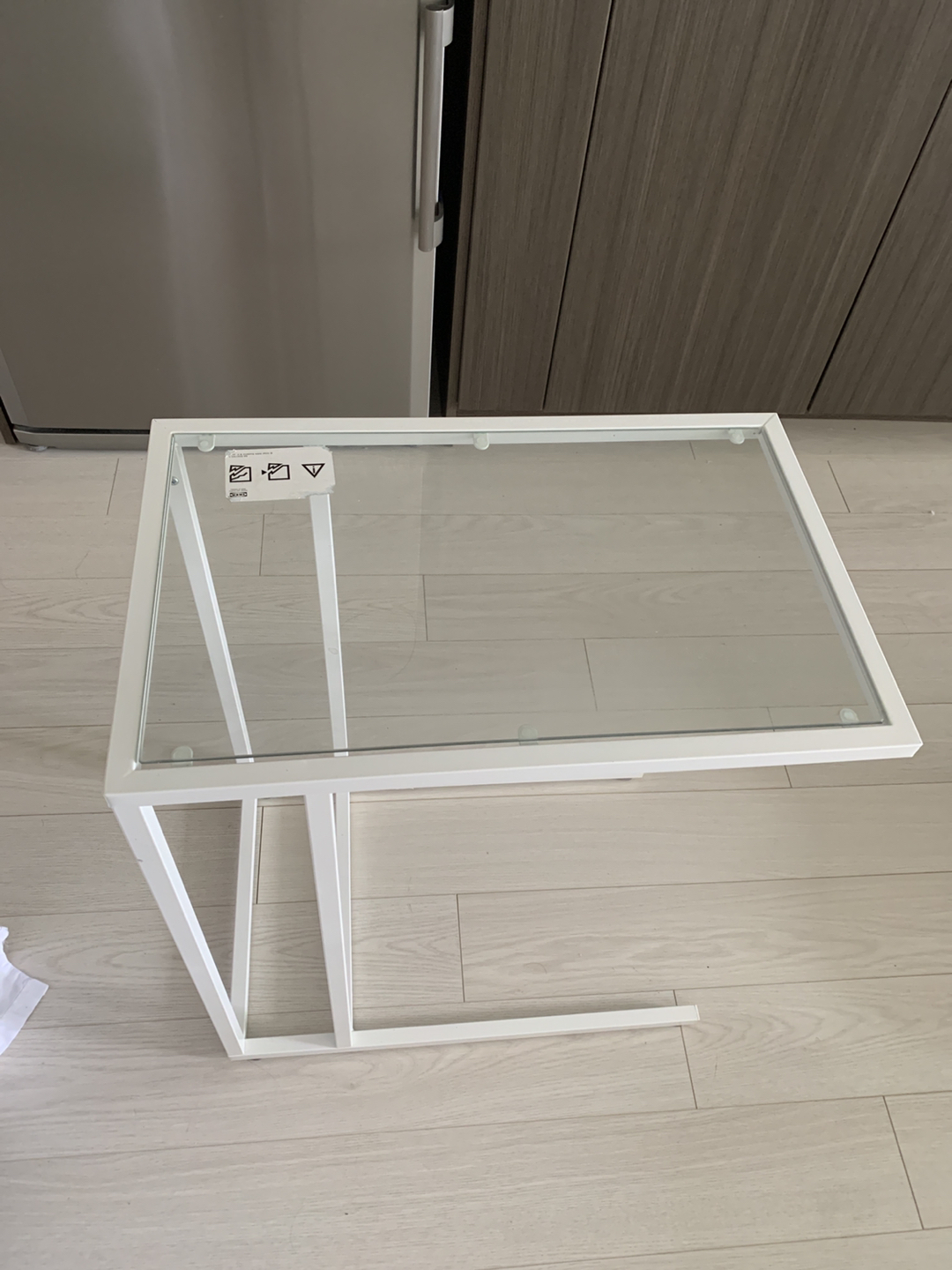 Ikea glass coffee table - photo 2