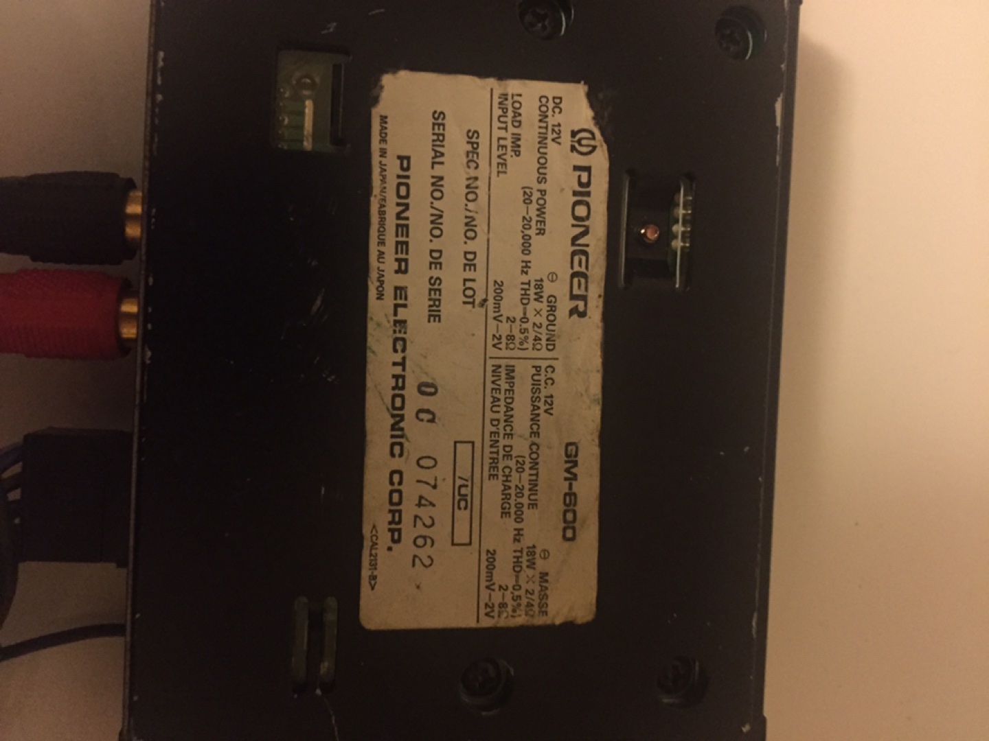 Car stereo/CD changer - photo 3