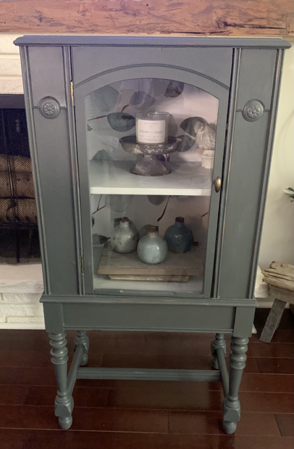 small antique cabinet 