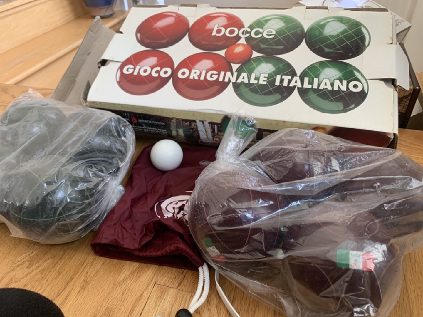 Bocce set