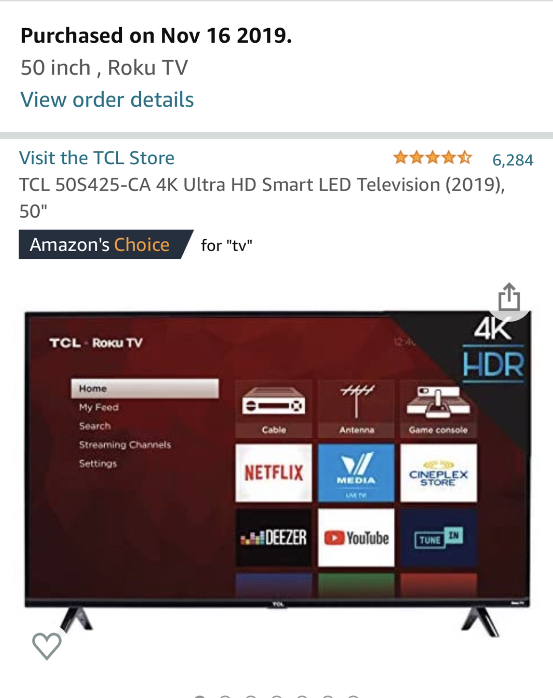Tcl tv like new - photo 2