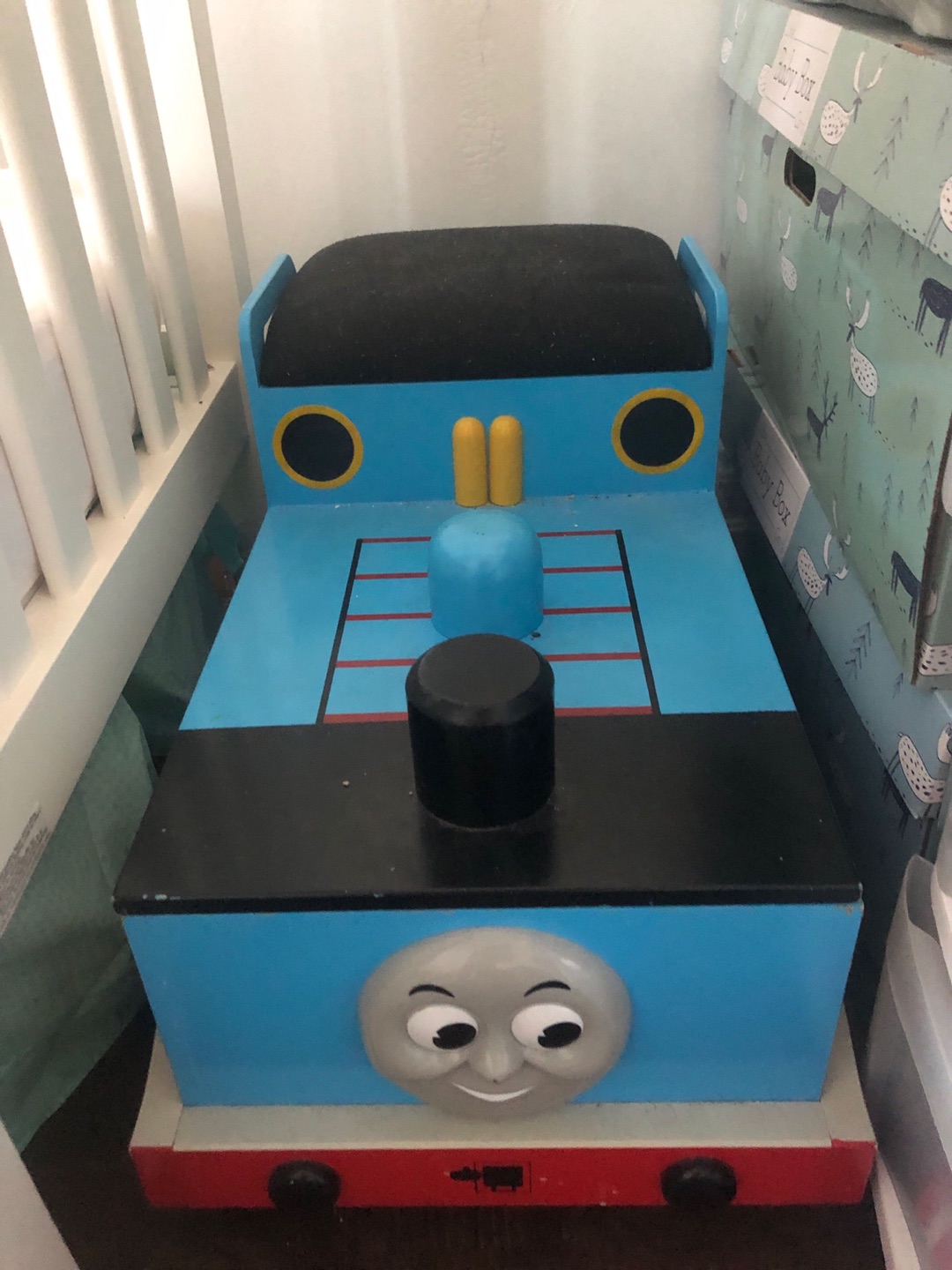 Thomas the Tank Engine Wooden Storage Toy Box thumbnail