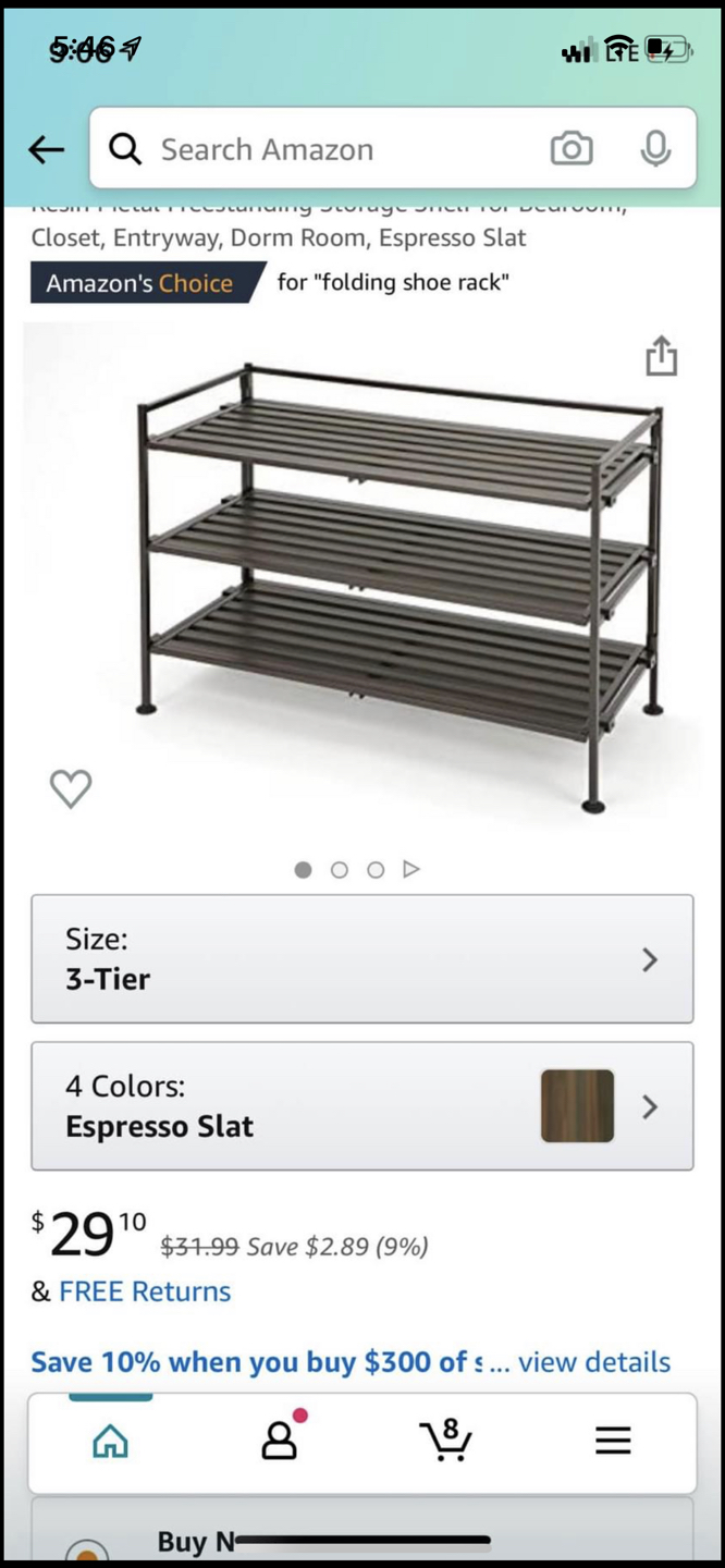 Shoe rack