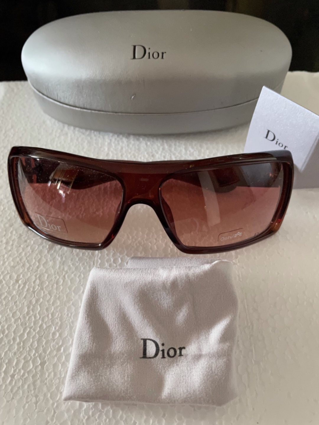 Christian Dior Party 1 Brown Sunglasses - Brand New - photo 2