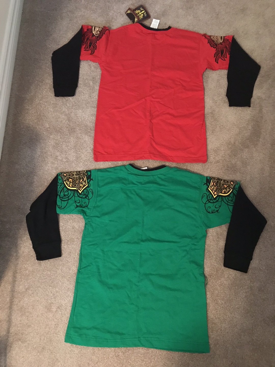 Quad Seven Boys Graphic Design Crew Neck Top - photo 2