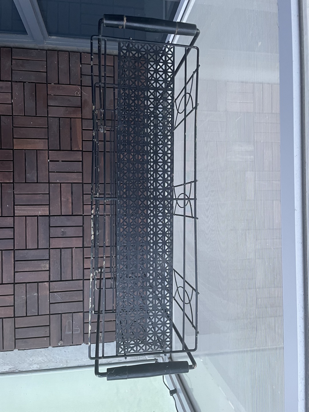 Metal shelf - vintage  - photo 3