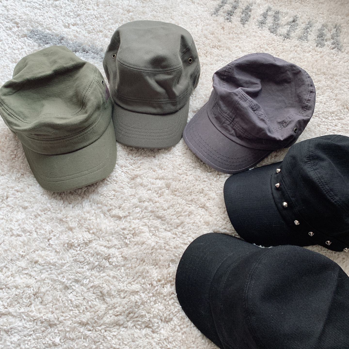 5 army caps thumbnail