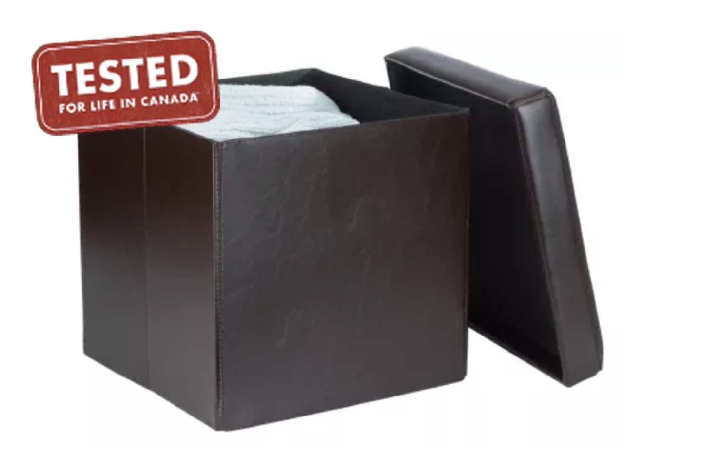 Foldable Ottoman with storage - photo 2