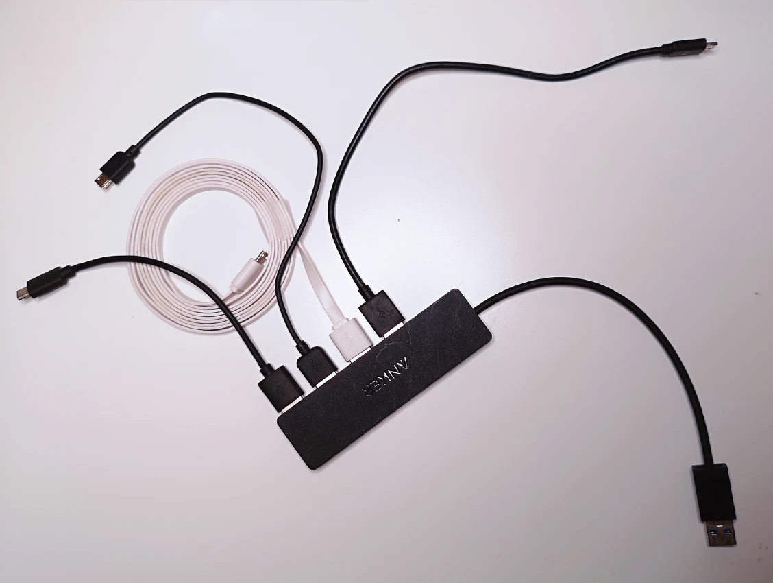75% OFF! 4-Port USB 3.0 Hub+4 USB line