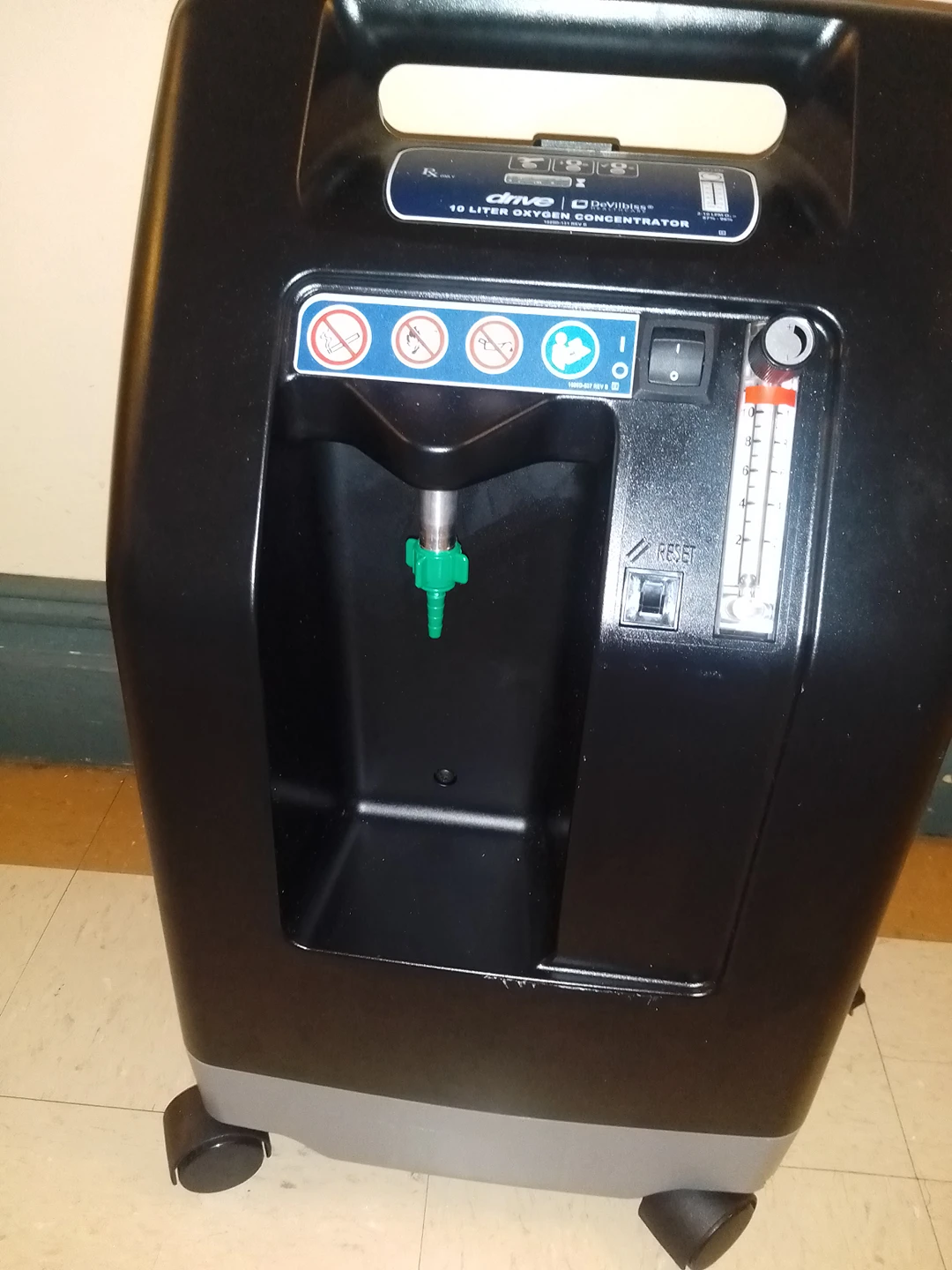 Drive Medical 10 Liter Compact Oxygen Concentrator image indicator(5)