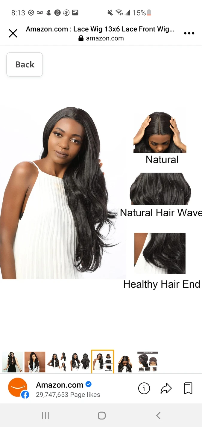 Lace Wig 13x6 Lace Front Wigs For Black Women Like Human Hair - photo 4