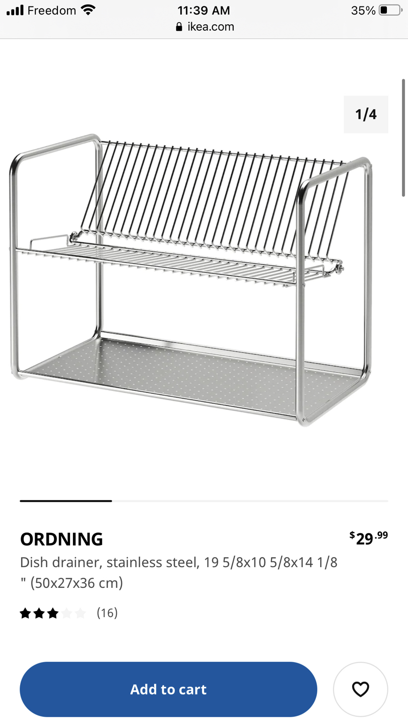 IKEA dish drainer  thumbnail