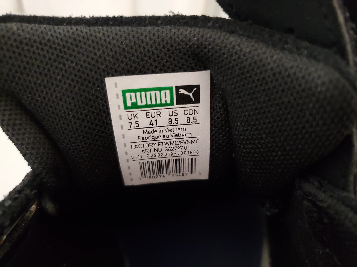 puma woman's sneakers size 8.5 thumbnail
