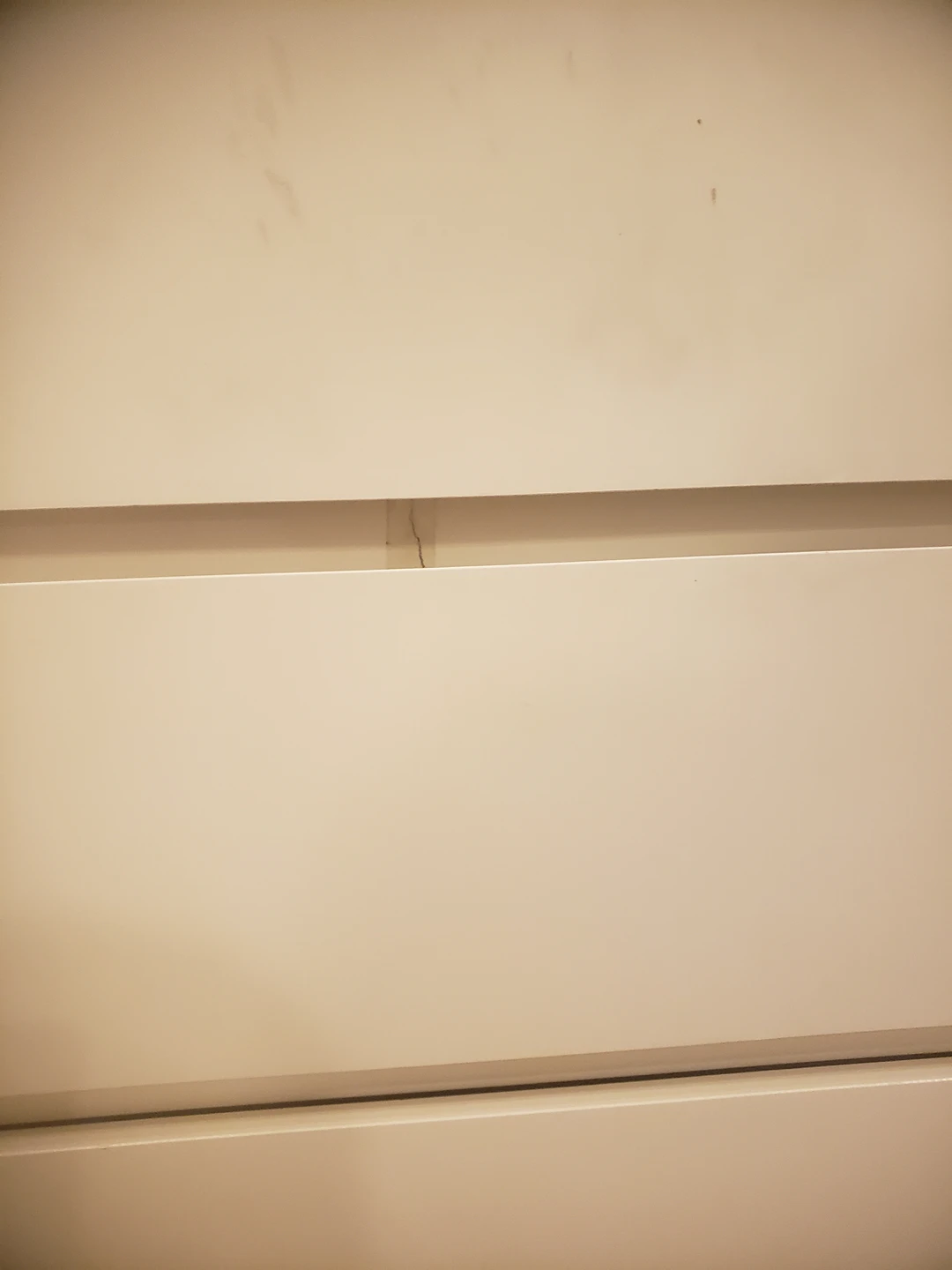 White ikea MALM 3 drawer dresser - photo 3
