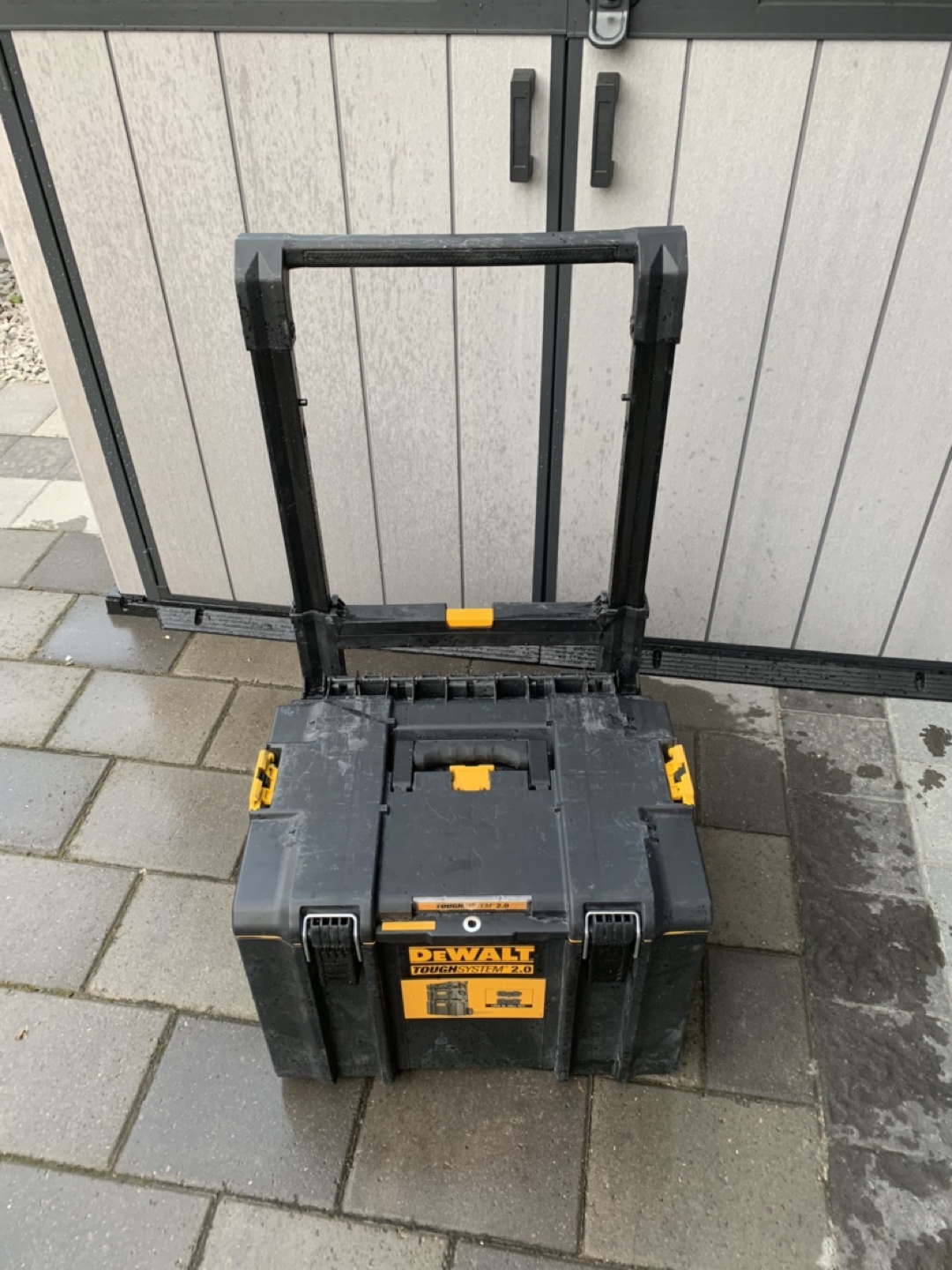 Dewalt 2.0 tough system rolling tool box  - photo 2
