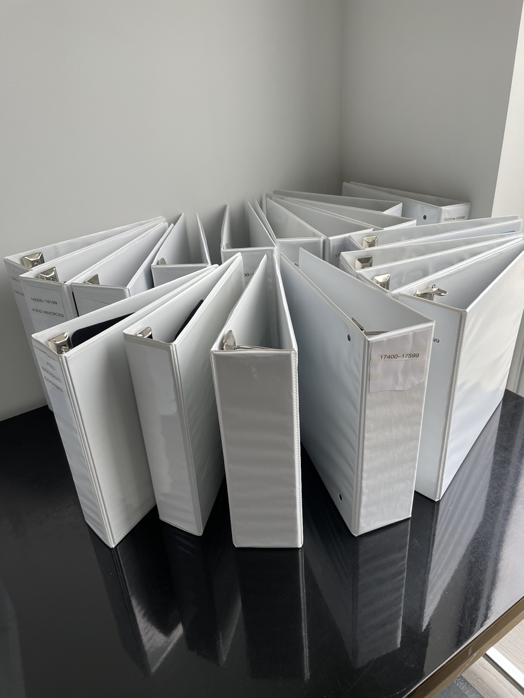 D-ring 3” White binders  image indicator(2)